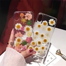 Maybe you would like to learn more about one of these? Handmade Real Flowers Phone Cases Cute White Pressed Flower Iphone Xr Xs Max 8 7 Plus 6 6s Case Floral Samsung Galaxy Note 9 8 S6 S7 Edge S9 S8 Plus Case Heyposh Com