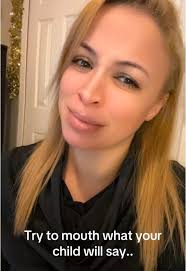 My six year old is so strange:: I always mouth when she talks. I'm getting  pretty good at guessing what she will say ahead of time.