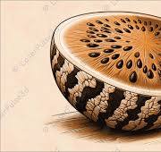 Watermelon Fruit Laser Engrave Image | Laser Burn PNG File | 3D Laser Ready File | High Resolution Photo | 3D Illusion Graphics
