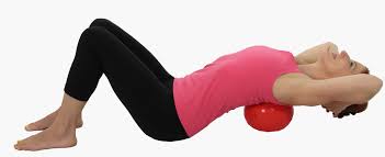 Exercises For Osteoporosis Thoracic Extension Over Ball Or Foam Roller Osteoporosis Exercises Exercise Senior Fitness