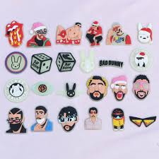 Bad bunny has proved many times that he's a crocs fan, flaunting his pair of foam clog shoes on stage and in tv appearances. Bad Bunny Shoe Charm Glow In Dark Cheap Soft Pvc Shoe Buckle Decorations Charms For Kids Crocs Shoe Buy Bad Bunny Shoe Charm Bad Bunny Glow In Dark Shoe Charm Bad Bunny Croc