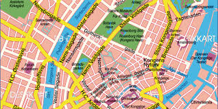 Sehenswürdigkeiten dänemarks hauptstadt ist ein großartiger ausgangspunkt für eine tour durch das land mit seinen vielen. Karte Von Kopenhagen Stadt In Danemark Welt Atlas De
