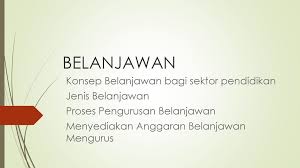 Institut perakaunan negara (ipn) dengan hormatnya menjemput tuan/puan daripada kumpulan pengurusan dan profesional (p&p) bagi menghadiri kursus obb yang akan dianjurkan pada tetapan berikut Belanjawan Konsep Belanjawan Bagi Sektor Pendidikan Jenis Belanjawan Ppt Download