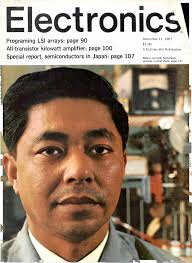 Programing LSI arrays: page 90 All-transistor kilowatt amplifier: page 100  Special report, semiconductors in Japan: page 107 Bel