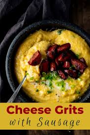 Get these exclusive recipes with a subscription to yummly pro. Homemade Cheese Grits With Sausage Went Here 8 This