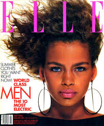 Model: Teal Roberts is wearing a cotton halter neck dress by Claude  Montana. 📸 Tyen For @VogueSpain No.71 February 1994 Hair: Stefano Gatti  @StefanoGattihairStylist and @AldoCoppola for @LOrealPro. Makeup: Kim for  Christian