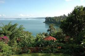 ~ general view of bukavu quietly set along lake kivu ~ ~ the dining room ~ set in a flamboyant garden, the friendly orchids' safari club waterside hotel has the most spectacular views over the lake kivu. Photos Of Congo Kinshasa Photos Congo Kinshasa Travelistica Com