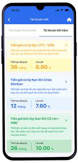 Tiết kiệm trực tuyến | Ngân hàng Shinhan