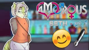 SETH - DATE 1 | Amorous - pt 9 | Fursuit Lets Play - YouTube