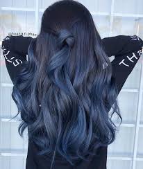 50 Beautiful Hair Color To Try For A New Look Blue Ombre Hair Hair Styles Hair Inspo Color