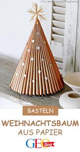Weihnachtsbaum Basteln Anleitung Weihnachtsbaum Basteln Basteln Papier Kunst Und Handwerk