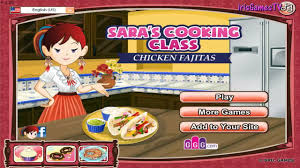 After cooking your meals distribute the show that. How To Play Chicken Fajitas Saras Cooking Class Game Cooking Games Video Dailymotion