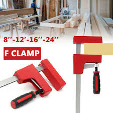 I have tried putting a rag in a vise and holding it like that but i thing a softer material is best for the job. Heavy Duty F Clamp Parallel Tool 80mm Depth Adjustable Diy Woodworking Wood Ebay