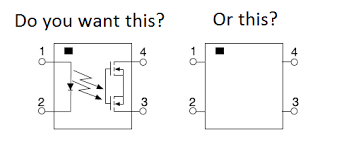 Solid state relay has many advantages including no mechanical friction on the contactor, the connection process only occur when there are crosses zero, there is no spark at the contactor, not noisy, small konsusi flow control, better endurance. What Symbol To Use For A Solid State Relay In A Schematic Electrical Engineering Stack Exchange