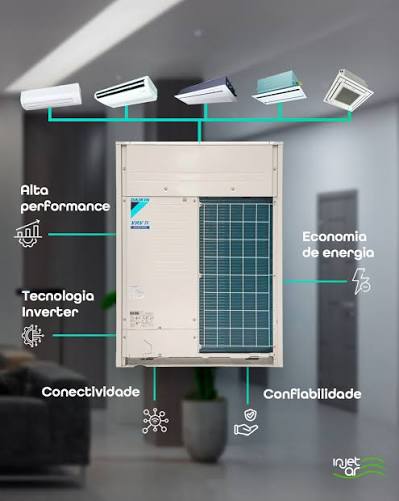 Instalação de VRV Daikin no Tocantins