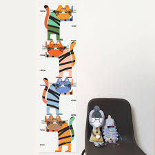 Graphic Tiger Height Chart