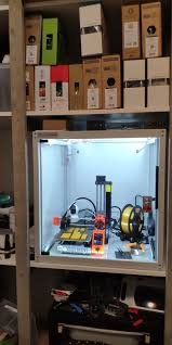 The 'smart' one will be using an arduino to control it, not sure which one at this point. Show Your Enclosures Page 4 User Mods Octoprint Enclosures Nozzles Prusa3d Forum
