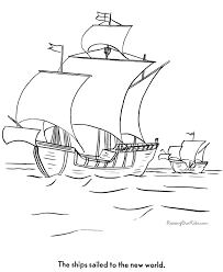 That will cut the confrontation for children as they wait. Columbus Ships To Color Boat Coloring Page 015 Boat Coloring Boat Coloring Page Coloring Pages