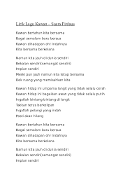 Payslip semangat yang hilang feat izo. Doc Lirik Lagu Kawan Domo Sulaiman Academia Edu