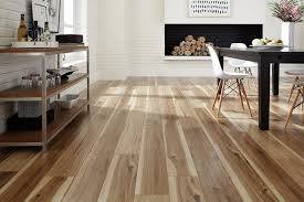 White Grove Hickory Hand Scraped Water Resistant Laminate Wood Floors Wide Plank Flooring Floor Decor