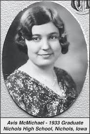 Avis Imogene McMichael Holdeman (1915-1982)