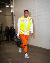 Nba Star Player Russell Westbrook Dons Bright Coloured Outfits Like Nobody S Business And Looks Dope