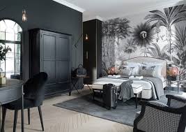 En ce qui concerne le choix des meubles, il y a aussi quelques points à prendre en considération. Papier Peint Intisse Imprime Jungle Noir Et Blanc 300x350 Paradise Maisons Du Monde