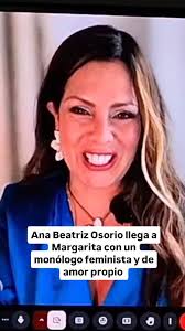 La reconocida actriz venezolana Ana Beatriz Osorio llega el sábado #10May a  la isla de Margarita con su aclamado monólogo "Por todo lo que jodemos las  mujeres", una obra que celebra 10