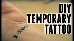 For a more premium finish, try our specialty tattoo materials. Custom Temporary Tattoo Diy Youtube