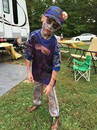 Zombie Baseball Player Zombie Costume Kids Zombie Halloween Costumes Zombie Costume