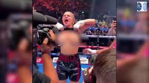 Daniella Hemsley Flashing Video After winning fight | Hemsley Unexpected  Celebration Live - video Dailymotion