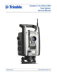 Scanned bar codes are also quick and efficient. Trimble S Vx Rts Sps Service Manual Version 7 2 1 Pdf Pdf Electrostatic Discharge Electronics
