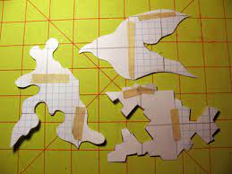 Together (like a pinwheel), you made a rotation tessellation. 300 Index Cards Tessellation Using Index Cards