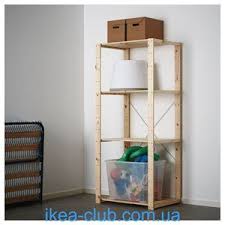 Ikea Ikea Hejne 790 314 14 1 Sekciya Hvojnoe Derevo 78x50x171 Sm Ikea Hejne Wood And Metal Shelves Shelf Unit