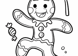 You can print or color them online at getdrawings.com for absolutely free. Gingerbread Man Coloring Pages Printables Education Com