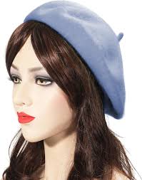 French Hat INOGIH Wool Blend French Beret Hat For Women Hats For Women