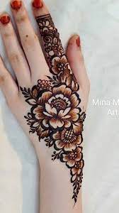 Karish Floral Henna Designs Rose Mehndi Designs Mehndi Art Designs