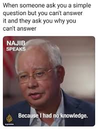 Facebook is showing information to help you better understand the purpose of a page. Malaysian Netizens Turn Former Pm Najib Into A Meme After Al Jazeera Drama News Rojak Daily