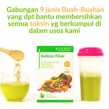 Ubat cuci usus tidak boleh digunakan oleh perempuan mengandung dan menyusukan anak. Kitsui Belloss Fiber
