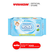 Review Thùng Khăn Giấy Ướt Em Bé NUNA Không Mùi, 100 Miếng/Bao, 24 Bao/Thùng