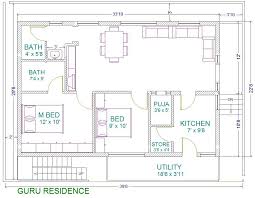 East facing vastu home plan | subhavaastu.com: 30 X40 Site Home Plans Vastu 30x40 House Plans West Facing House 30x40 House Plans India