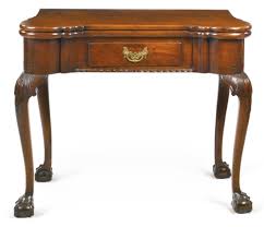 Important Judge Jasper Yeates Chippendale Carved And Figured Walnut Turret Top Games Table Philadelphia O Chippendale Furniture Chippendale American Furniture