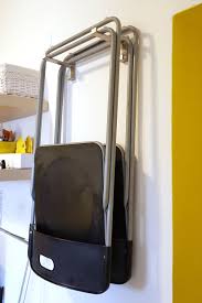 Gunde Bjarnum Ikea Hack How To Store Folding Chairs With Style Ikea Folding Chairs Chair Storage Folding Chair