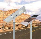 Self-cleaning AL-X series solar street light