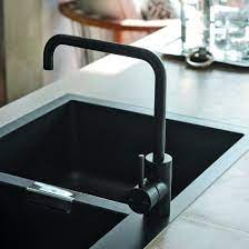 Sinks and taps are key elements in a kitchen, not only for their merely practical and functional purpose, but also because they add on to the final outcome of a furniture project. Matte Black Taps Remodelista Black Kitchen Taps Black Kitchen Sink Kitchen Sink Taps