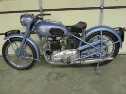 Image result for Blue 1952 Motorcycle