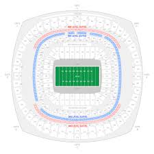 66 Most Popular Saints Superdome Virtual Seating Chart