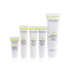 Shop juice beauty at sephora. Juice Beauty Brightening Solutions Set 30 Day Discovery Kit For Brightening Correcting Uneven Skin Tone Cleanser Serum Peel Brightening Moisturizer Spf 15 Age Defy Moisturizer 5pcs Germany
