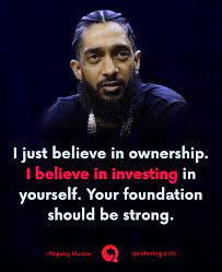 Nipsey Hussle Quote About Victory Lap 19 Quotesing