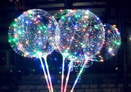 Sale Led Balloons Air Luminous Lighted Wave Helium Balls Rod Support Illuminated Light Orbs Birthday Party Decoration Led Balloons Baloon Decorations Balloons